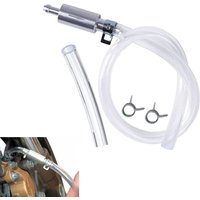 Clear Oil Extraction Pipe Rubber Brake Bleeder Kit One-Way Check Valves Quick-Connect Brake Bleeder Hose Replacement