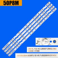 LED Backlight strip For Thomson 50UD6406 50P65US 50S421 50S423 TCL-GIC-50D6-3030-4X7-LX20180417 4C-LB5007-YH02J 4C-LB5007-ZM03J