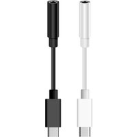 1/2/5pcs Type C To 3.5mm Jack Aux Audio Extension Cord Usb C To 3.5MM Headphone Earphone Connector Adapter Cable