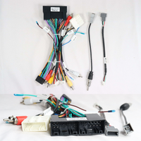 Car radio Canbus Box Decoder For Hyundai tucson Harness Wiring Cables Wiring Pin Harness Plug Power Cable Android