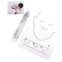 36-Pack CPR Face Shield Roll - Disposable CPR Mask for Training & Emergency Rescue, First Aid Barrier Kit with One-Way Valve