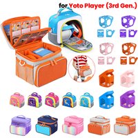 Carrying Case for Yoto Player (3rd Gen.) Travel Storage Bag with Shoulder Strap Travel Case Organizer Bag for Audio Player