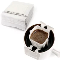 25-500pcs Coffee Filter Paper Bags Disposable Drip Coffee Bag Portafilter Hanging Ear Espresso Coffee Accessories Tea Tools