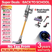 ABIR VC205 Cordless Handheld Vacuum Cleaner,27000PA,Touch Screen,Smart Dust Sensor,Auto Speed Control for Home Bed Carpet Clean image 3