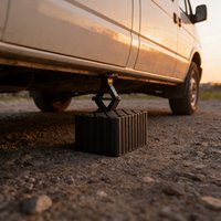 Auto Floor Jack Rubber Lift Block Spacer .7x3.1x3.1 Heavy Duty Shock Absorber Cushion Car Jack Pad for Stable Car Lift