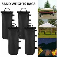 1PC Durable Black Garden Gazebo Foot Leg Canopy with Handle Weights Sand Bag Tent Sandbag Camping