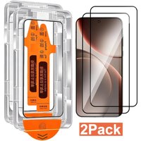 1-3PCS Dust Free Tempered Glass for Honor 600 500 400 Pro Magic 8 Pro Magic 7 Pro Easy Install Screen Protector Full Glue Glass