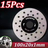 1-15Pcs Glass Cutting Blade Metal Diamond Cutting Discs 100mm 4inch Marble Ceramic Tile Jade Polishing grinding wheel Dis