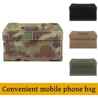 Convenient mobile phone bag vest MOLLE mounted elastic band fixed elastic ring storage