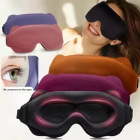 6D Sleeping Mask Block Out Light Sleep Mask For Eyes Soft Sleeping Aid Eye Mask for Travel Eyeshade Night Breathable Slaapmasker