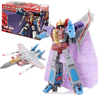 Jinbao Starscream Transformation FG-04 FG04 Air Craft With Stand And Cape Crown Action Figure Collection Deformed Model Toys