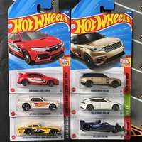 Hotwheels Alloy Sports Car Mini F1 Racing Toy Model Desktop Display Birthday Christmas Gift Attracts Wealth Cat Car Collectible