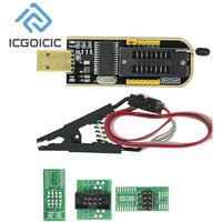 CH341A 24 25 Series EEPROM Flash BIOS USB Programmer Module + SOIC8 SOP8 Test Clip For EEPROM 93CXX / 25CXX / 24CXX