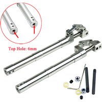One Pair Landing Gear 6mm Height 70mm to 160mm Spring Back Damping Kneeling Retract 3-4kg RC Model Aircraft JET EDF Plane Part
