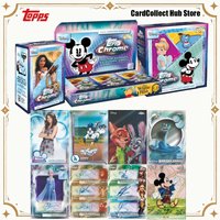 Topps Chrome Official Disney Trading Cards Mickey Woody Cinderella Classic Character Collectible Cards Trending for Disney Fans