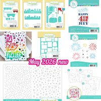May 2026 New Taylored Metal Cutting Dies and Stamps for DIY Scrapbook Calenda Diary Cityscape Die Set on the Road Wagon Die Set