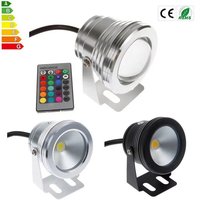 Led Underwater Light Dimmable RGB 10W 12V Led Underwater Light 16 Colors 1000LM Waterproof IP67 Fountain Pool Lamp Lighting