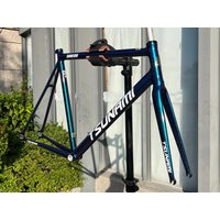 SNM100 Single Speed Chameleon Frame Fixie Frame TSUNAMI 700C Track Bike Frame And Fork Aluminum Alloy Fixie Frame 49/52/55/58CM