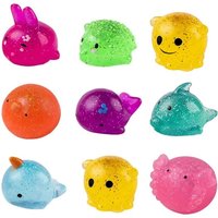 Kawaii Animal Soft Cute Fun Sensory Antistress Squeeze Toys Spongy Squishy Mochi Fidget Toys Sticky Antistress Ball