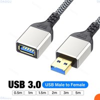 Usb Extension Cable 5m 3m 2m 1m 5Gbps High Speed Extensor Usb 3 0 Extension Cord for Keyboard Printer U Disk USB3.0 Extender