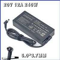 ADP-240EB B 20V 12A 240W AC Adapter Laptop Charger For ASUS ROG 15 GX550LXS RTX2080 Power Supply 6.0X3.7mm