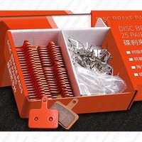 AliExpress NONE Bicycle resin rimming pads 25 pairs boxed, mountain electric bicycle clip-on brake pads oil disc brake pads