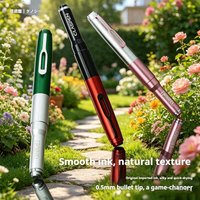 TANOOCI TML205 Metal Magnetic Gel Pen 0.5mm Limited Edition Smooth Writing Ballpoint Pen with Magnetic Cap Black Ink Stationery