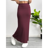Airy Full-Length Skirt, Lightweight Material, Spring & Summer Wear, Seaside & Resort Outfit