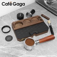 Coffee Tamping Station Stand Mat Espresso Portafilter Holder Tamper Pad 51mm 54mm 58mm Espresso Machine Accessories Barista Tool