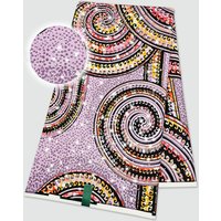 Luxury large super glitter wax with stones, grand Holland wax prints fabric stone wax , for wedding, party and festival, 6 yards
