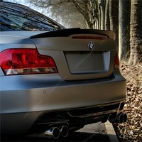 ABS Gloss Black Car Rear Trunk Spoiler For BMW 1 Series E82 E88 Coupe 118i 128i 135i 2007-2014 Rear Roof Spoiler Wings Body Kits