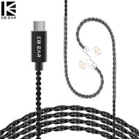 KBEAR TYPE-C 4N OFC Cables With Mic USB-C With 2PIN/QDC/ TYPE-C And DAC Widely Compatibled With Android/iOS/Windows/Mac/Linux