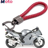 For HONDA CBR1100XX CBR 1100XX CBR 1100 XX Motorcycle Accessories Braided Rope Keyring Metal Keychain