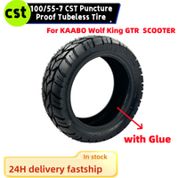12inch 100/55-7 with Glue Run-flat Tire Improved Puncture-proof Tube CST Tyre For Kaabo Wolf King GTR Electric Scooter