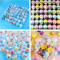 12/24/36 Pcs 32mm-45mm Surprise Capsule Gacha Ball Kids Birthday Party Gift Pinata Filler Easter Carnival Christmas Gift Reward