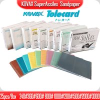 SuperAssilex JAPAN KOVAX Prostokątny papier ścierny do polerowania na sucho Super drobny lakier ścierny Sprzęt samochodowy Samochód