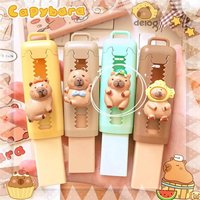 Retractable Capybara Eraser Capybara Drawing Eraser Push-Pull Eraser Birthday Gifts For Kids School Stationery Office Supplies