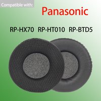 Earpads for Panasonic RP-HX70 HT010 BTD5 Headphones Breathable Mesh Leather Foam Ear Cushions Headset Pad Covers Replacement