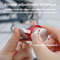 3-10N.m GEWAG Torque Wrench Bicycle Repair Tool Portable Combination Tools Adjustable Torque Screwdriver Riding Equipment