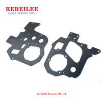 KEBEILEE CNC Carbon Fiber Chassis Plate kit For LOSI Promoto MX 1/4 LOS261002