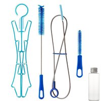 4Pcs/set Hydration Water Bladder Cleaning Kit Multifunction Water Bag Cleaning Tool Outdoor Camping Tools for Water Bladders