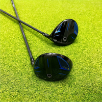 1pc Golf Fairway Club with Carbon Fiber Shaft and Rubber Grip | S-Stiff Flex, Right Hand, Forged Head, Color, Includes Golf Club