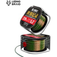 LOONG BRAID 220M Heavy-Duty Nylon Fishing Line Spotte Fishing Line Super Strong Soft Invisible Fishing Line for Lakes Reservoirs