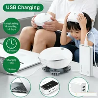 Electric Head Massager Scalp Relax Vibration Scalp Massager Kneading Rechargeable Head Massage Machine Women/Men/Dog/Kitten