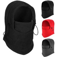 Winter Thermal Fleece Balaclava Men Hat Neck Warmer Hiking Scarf Waterproof Hunting Cycling Hat Hooded Neck Snowboard Face Mask