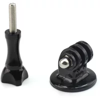 1/4" Screw Hole Tripod Adapter Converter M5 Thumb Screw for GoPro 13 12 Yi 4K DJI OSMO 360 Insta360 Action Camera Stand Holder