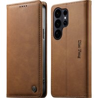 Business Leather Case For Samsung S26 Ultra S25 S24 Plus S23 S22 FE A17 A37 A57 A27 A16 A26 A36 A56 RFID Cards Solt Wallet Cover