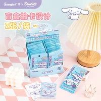 New Sanrio Graffiti Card Cartoon Ins Style Kuromi Homemade DIY Laser Collection Toy Small Gift Blind Bag