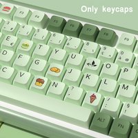 XDA Profile PBT keycaps Matcha ISO Enter 7U Spanish French Korean Brazilian Japanese Russian keycap For Mechanical Keyboard DIY