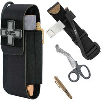RHINO RESCUE Tourniquet Holsters Pouch With Metal Tourniquet,Scissors, Tactical Tourniquet Holder Molle Pouch Camping